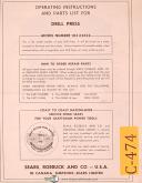Craftsman Sears 103.23622, Drill Press, Operations and Parts Manual Year (1951)